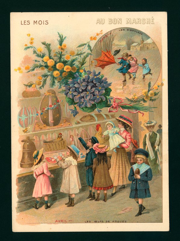 março e abril (cromolito) de French School