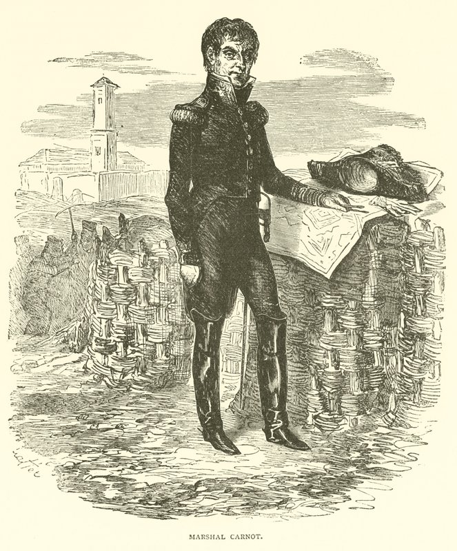 Marechal Carnot (gravura) de French School
