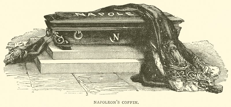 Caixão de Napoleão (gravura) de French School