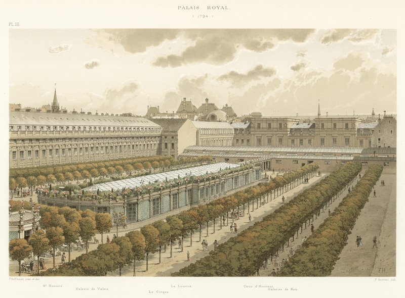 Palácio Real, 1794 de French School