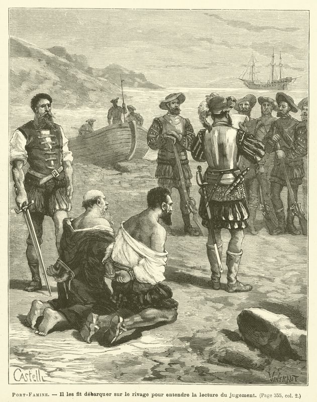 Port-Famine (gravura) de French School