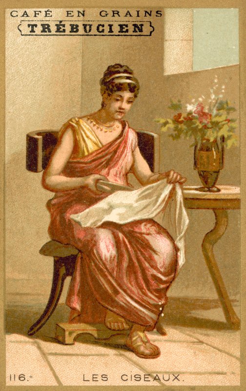 Tesoura (chromolitho) de French School