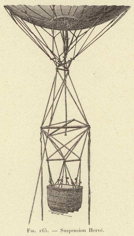 Suspension Herve (gravura) de French School