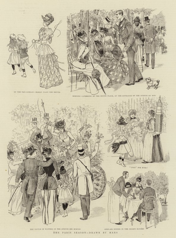 A Época Paris (litho) de French School