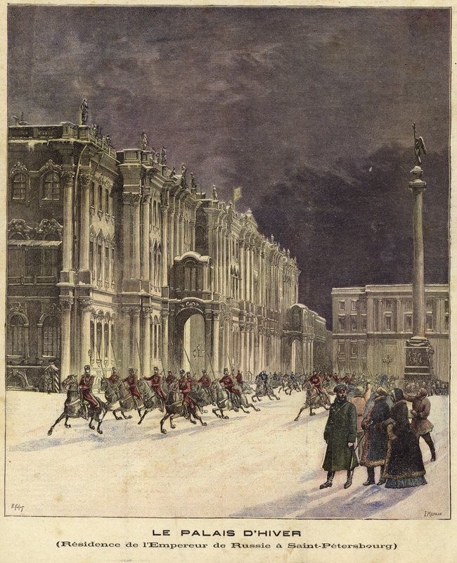 O Palácio de inverno de French School