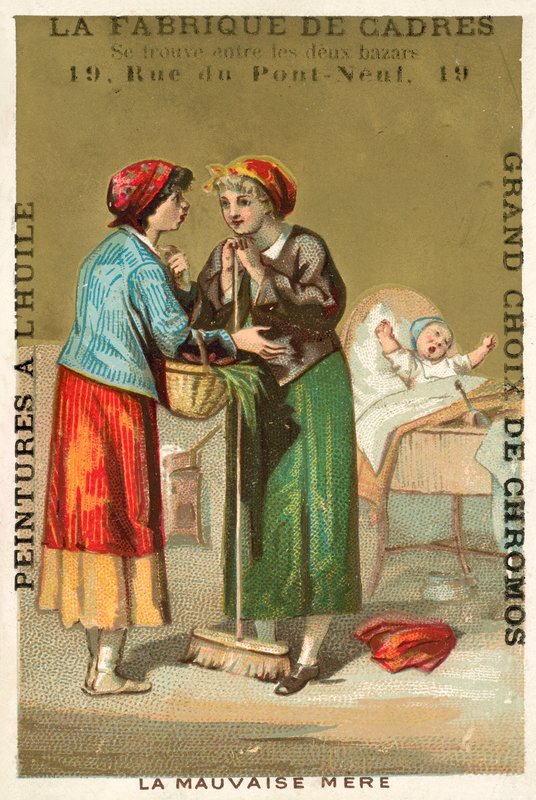 A má mãe (chromolitho) de French School