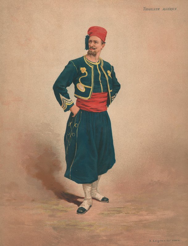 Tirailleur argelino de French School