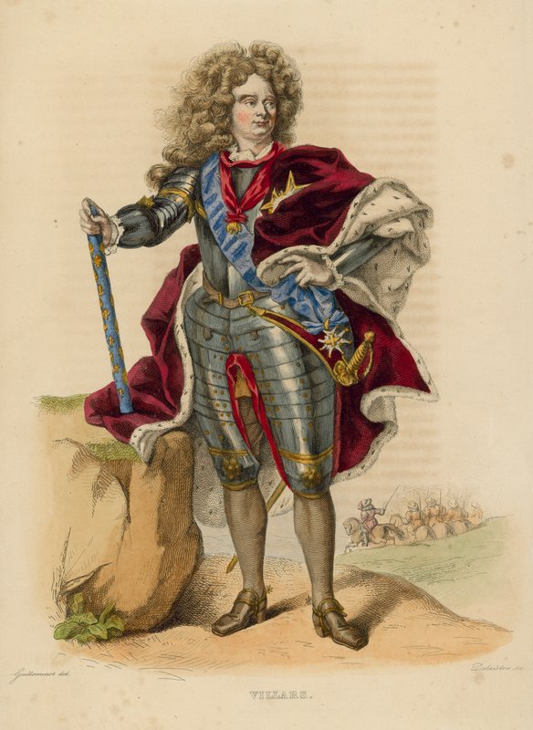 Villars (gravura colorida) de French School