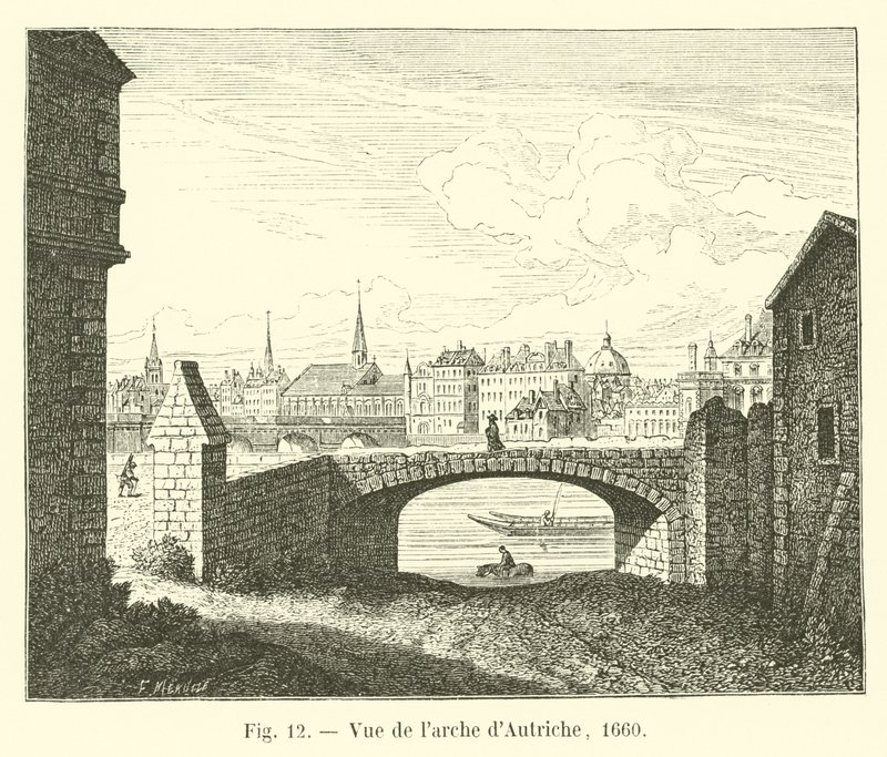 Vista da Áustria, 1660 de French School