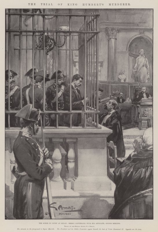 O Julgamento do Assassino do Rei Humbert de G.S. Amato