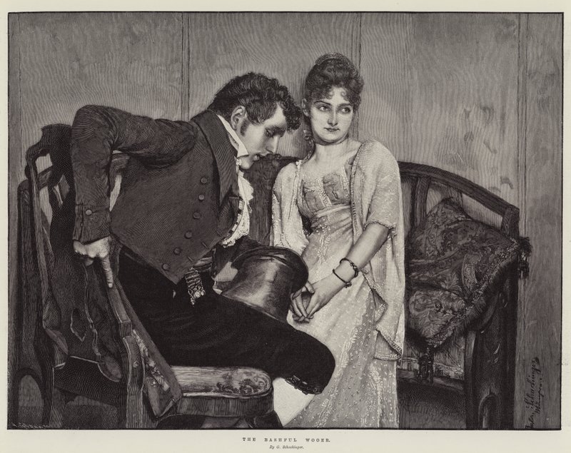 O Wooer Bashful de Gabriel Schachinger