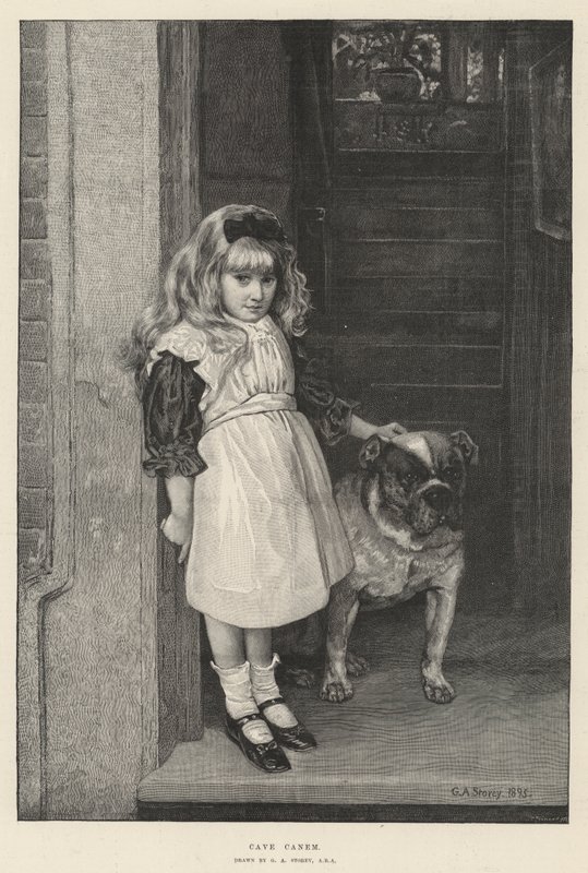 Cuidado com o cão de George Adolphus Storey