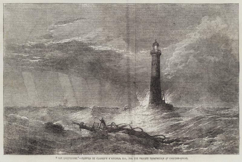 O farol de George Clarkson Stanfield