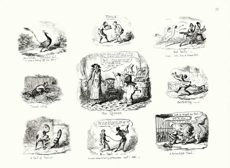Cauda (gravura) de George Cruikshank