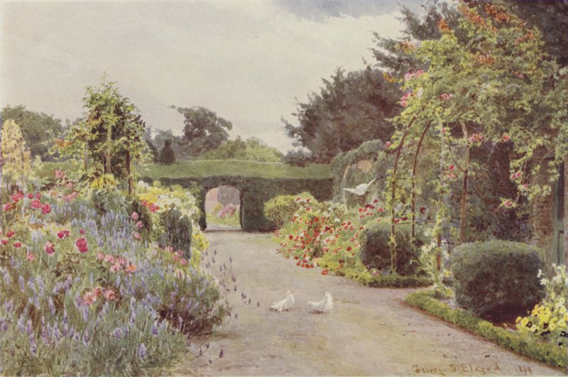 Rosas e alfazema de China, Palmerstown de George Samuel Elgood