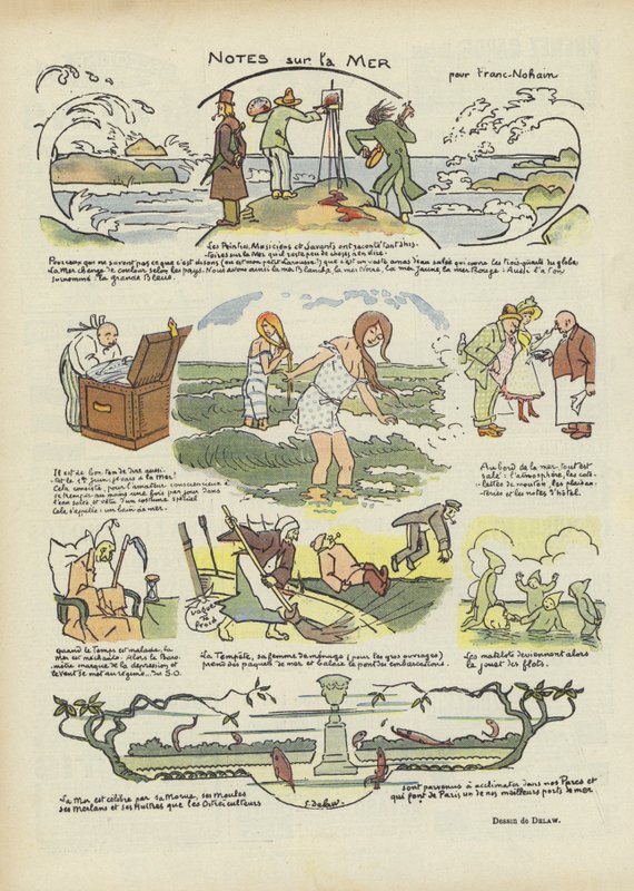 Ilustração para o riso de Georges Delaw