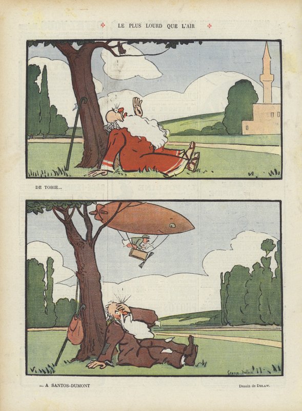 Ilustração para o riso de Georges Delaw
