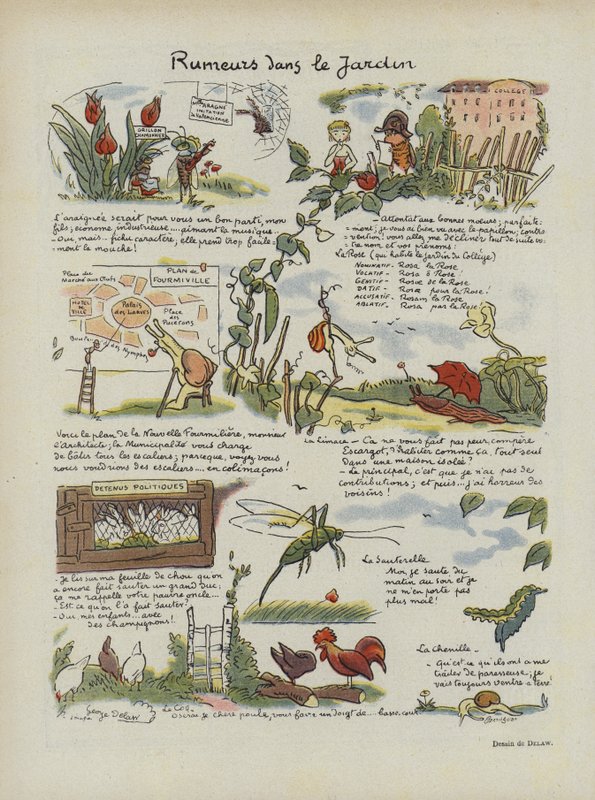 Ilustração para o riso de Georges Delaw