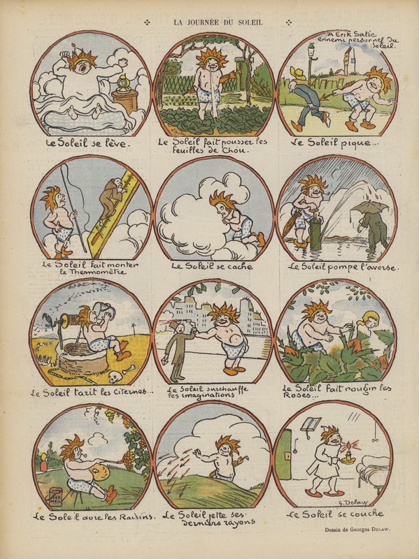 Ilustração para o riso de Georges Delaw