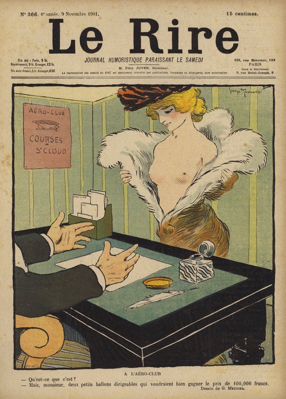 Ilustração para o riso de Georges Meunier