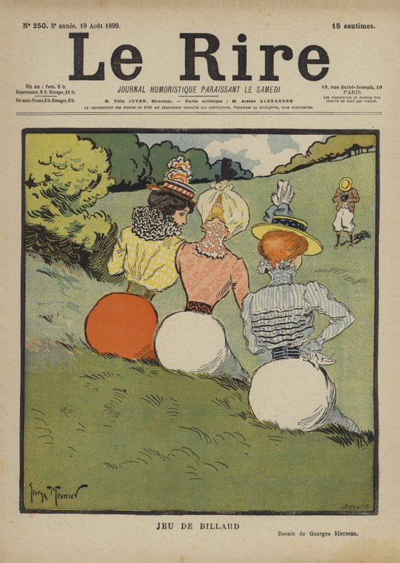 Ilustração para o riso de Georges Meunier
