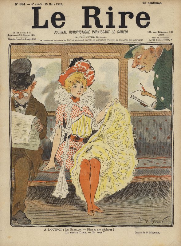 Ilustração para o riso de Georges Meunier