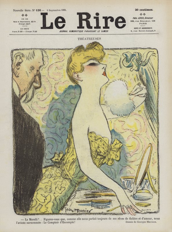 Ilustração para o riso de Georges Meunier