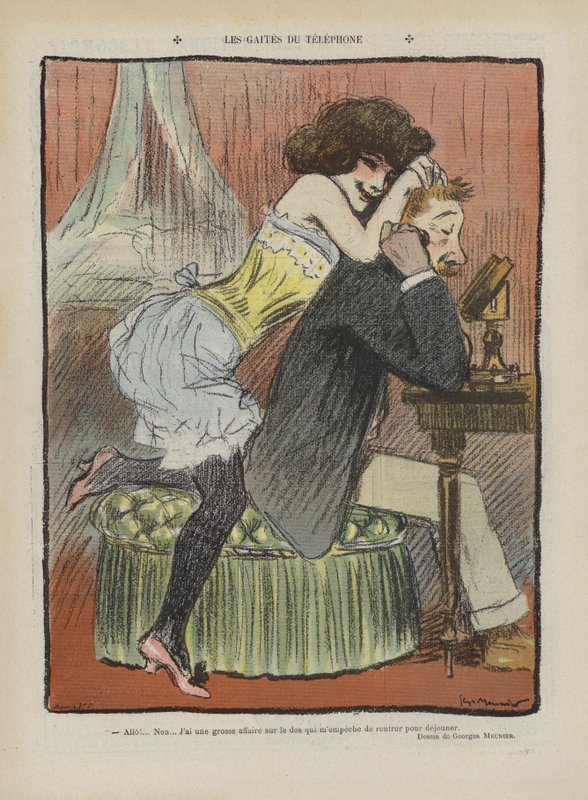 Ilustração para o riso de Georges Meunier