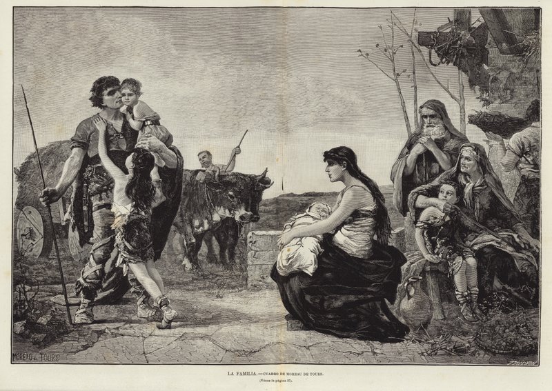 A família de Georges Moreau de Tours
