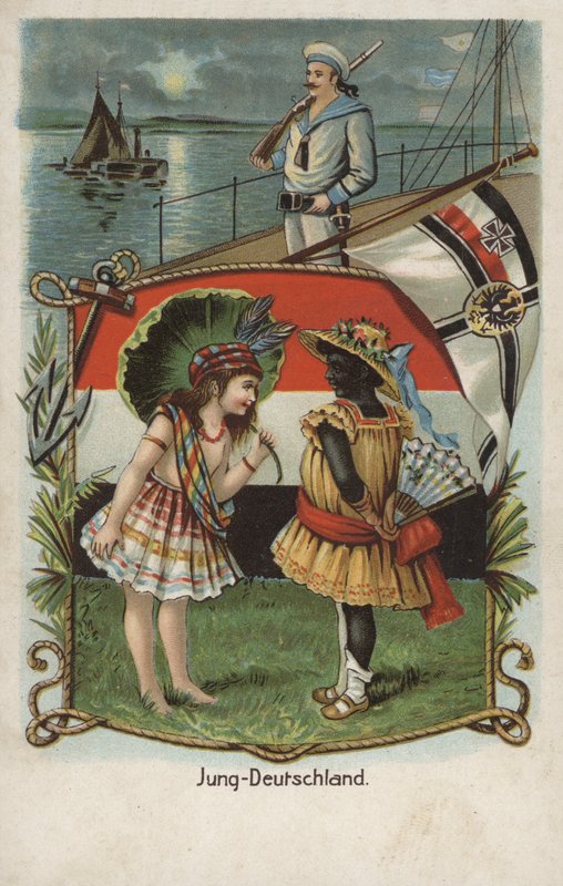 Alemanha jovem (cor litho) de German School