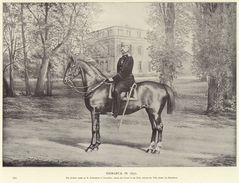 Otto von Bismarck em 1870 de German School