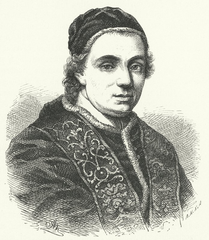 Papa Clemente XIV (gravura) de German School