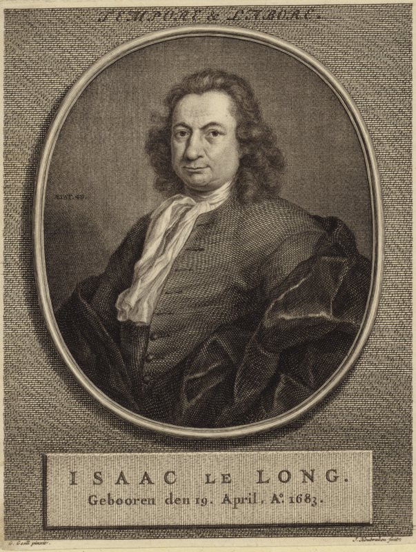 Retrato de Isaac o Longo de German School