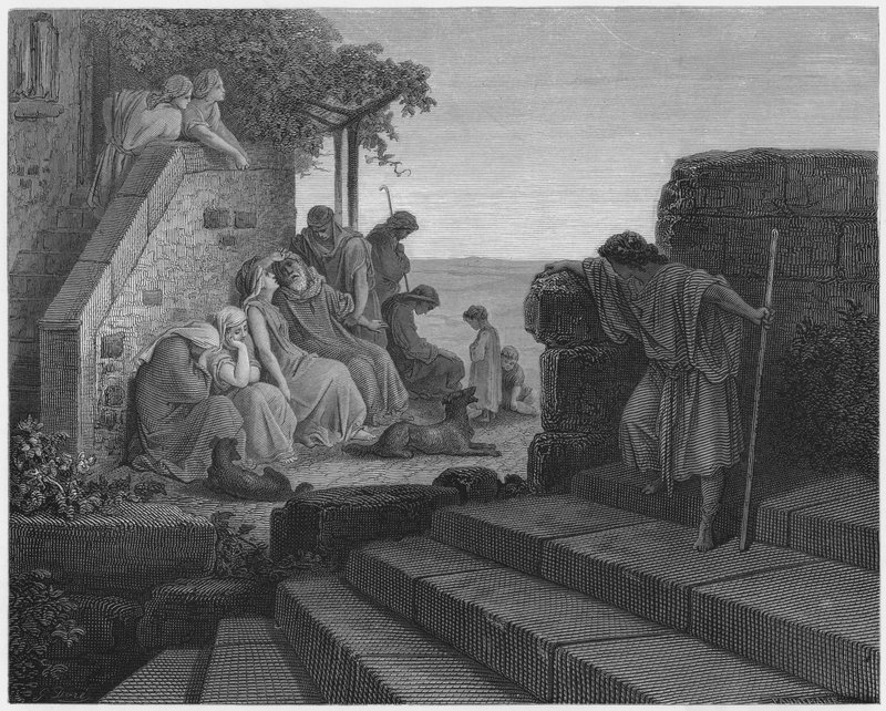 Gustave Dore Bible: O retorno do filho pródigo de Gustave Dore