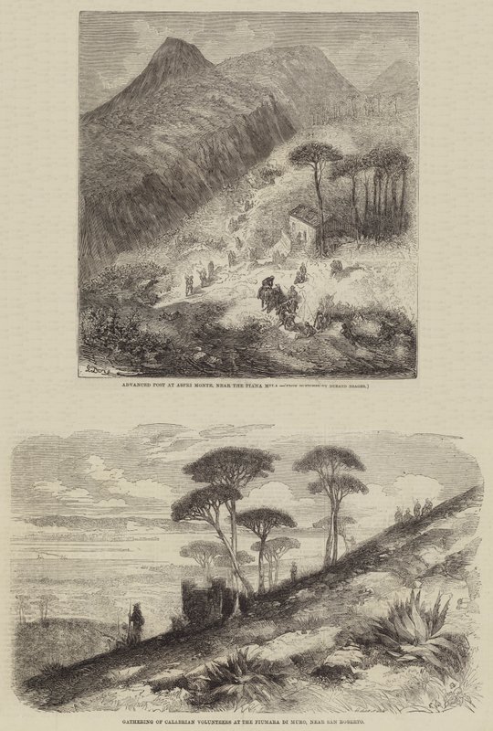 Esboços da Itália de Gustave Dore