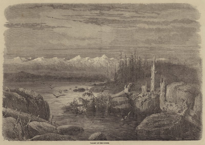 Vale do Ródano de Gustave Dore