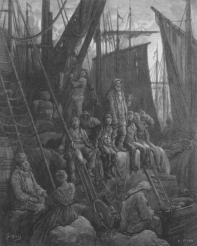 A bordo de Gustave after Dore