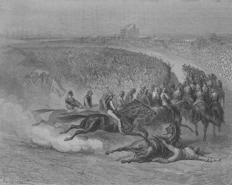Derby, o giro de Gustave after Dore