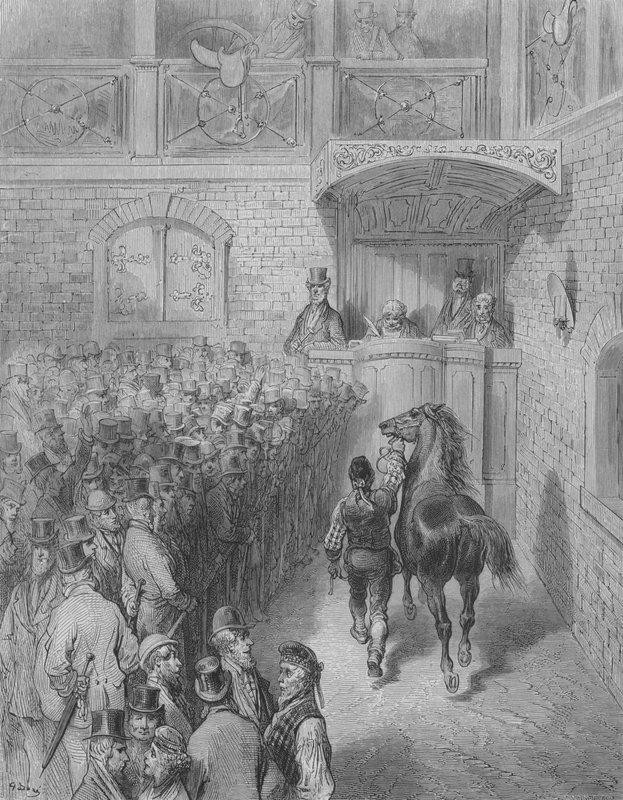 Le Tattersall de Gustave after Dore