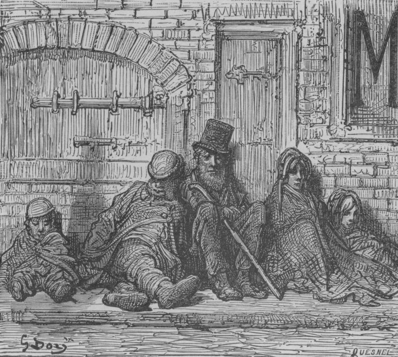 Sans Le Sou de Gustave after Dore