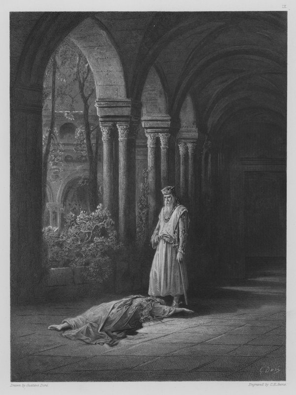 Os Reis Adeus de Gustave after Dore
