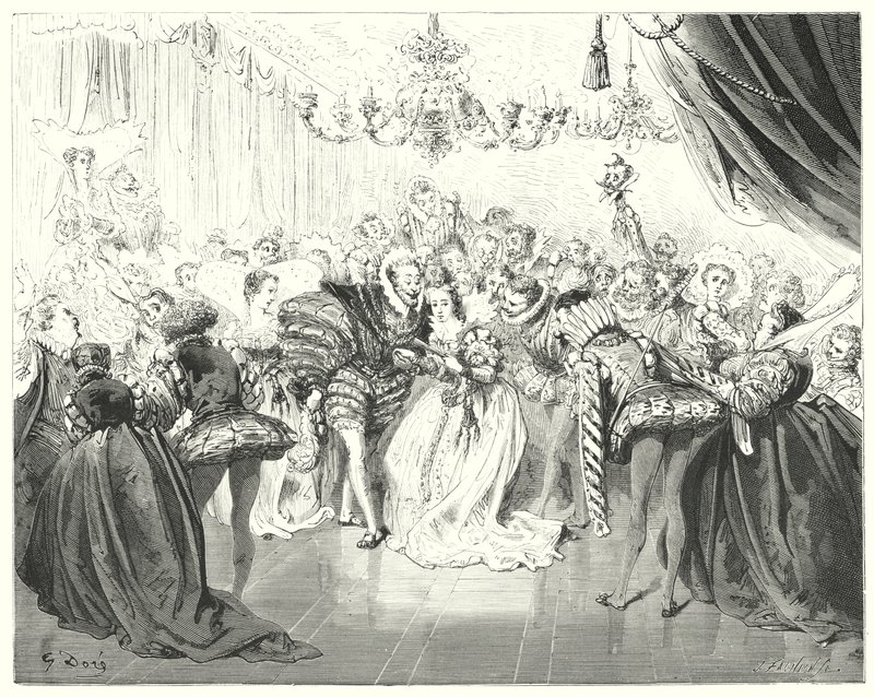 Cinderela (gravura) de Gustave Dore