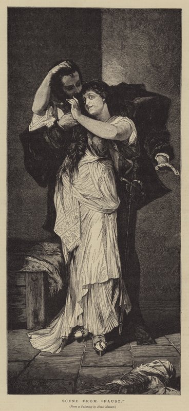 Cena de Faust de Hans Makart
