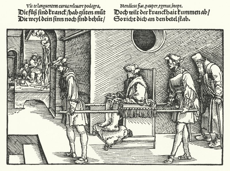 Gota (gravura) de Hans (after) Burgkmair