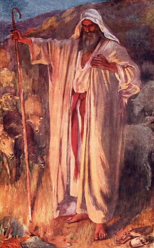 A sarça ardente de Harold Copping