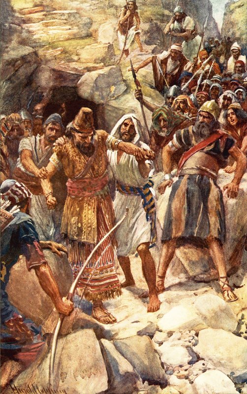 O destino dos reis cananeus de Harold Copping