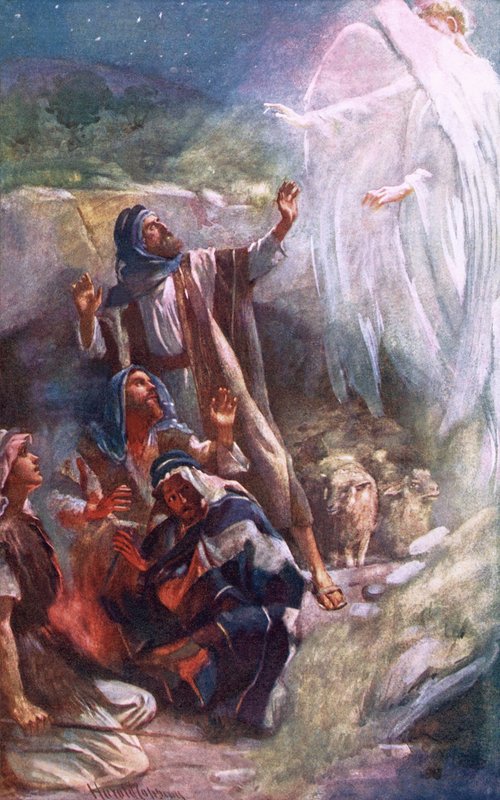 Os pastores de Belém de Harold Copping