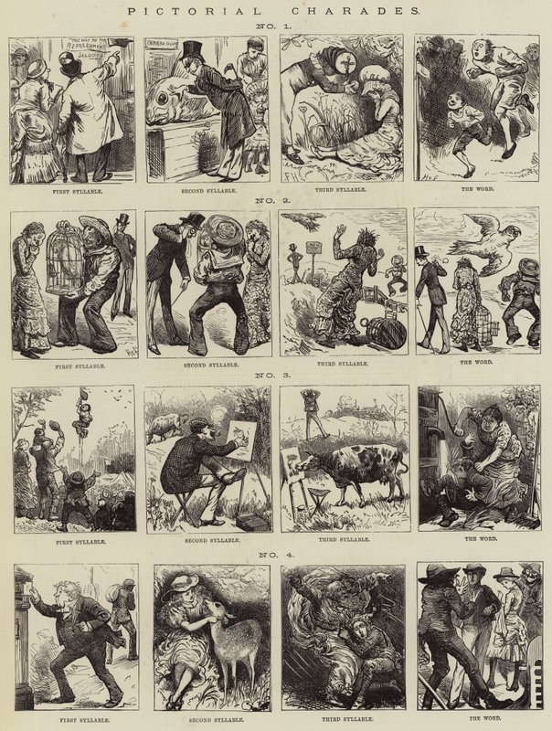 Charadas pictóricas de Harry Furniss