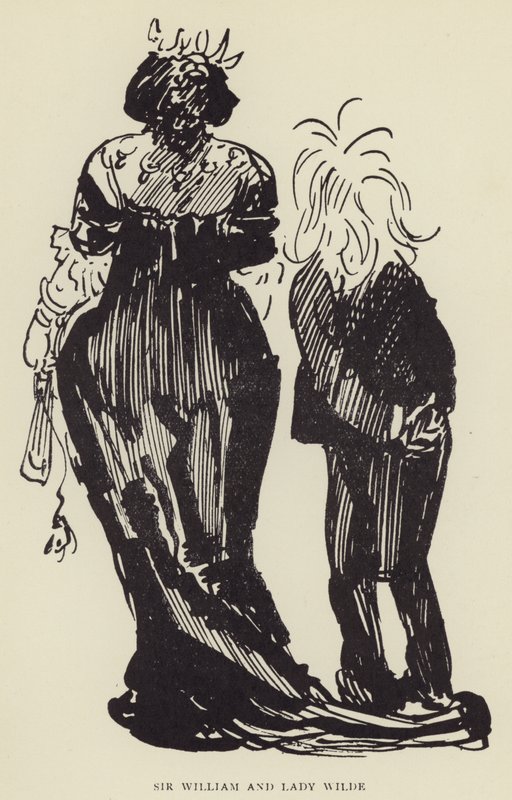 Sir William e Lady Wilde de Harry Furniss