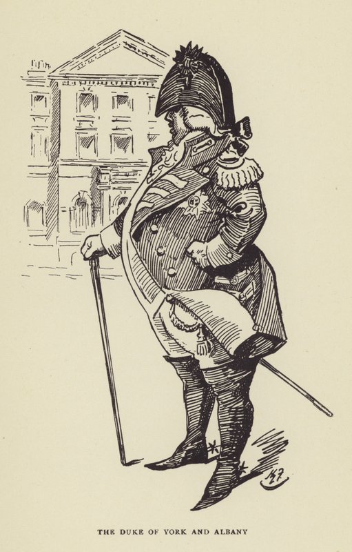 O duque de York e Albany de Harry Furniss